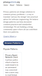 Mobile Screenshot of privacypatterns.org